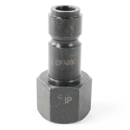 INTERSTATE PNEUMATICS 1/2 Inch Automotive Steel Coupler Plug x 1/2 Inch Female NPT, PK 6 CPA880-D6